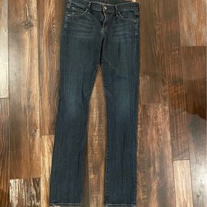 Citizens of Humanity straight leg jeans, size 26